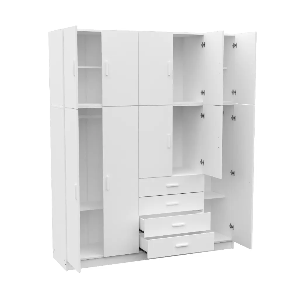 56567 - PLACARD 10 PUERTAS DAKAR PLUS BLANCO ABIERTO.webp