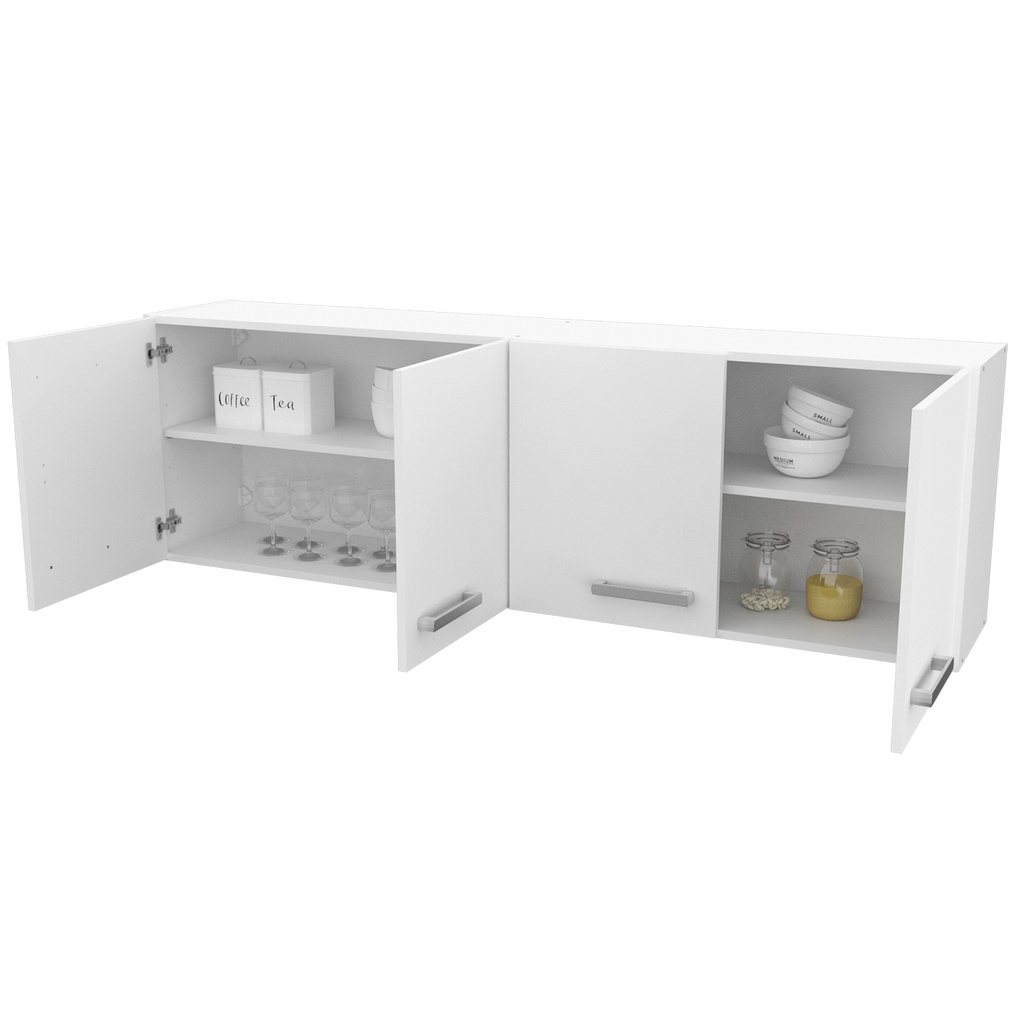 Alacena Mueble De Cocina Mosconi Express 1,60 Mts. Melamina