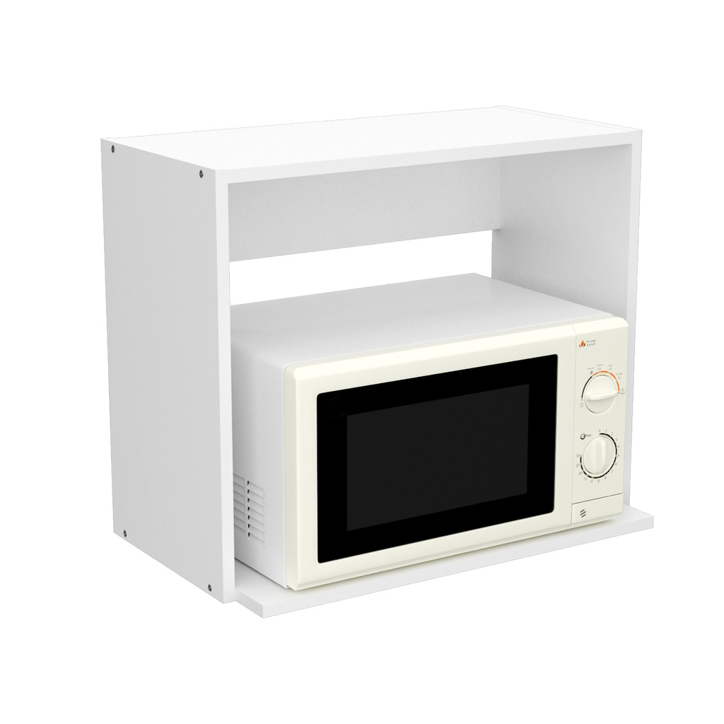 Alacena Porta Microondas 60 Cm. Melamina Gabinete Cocina