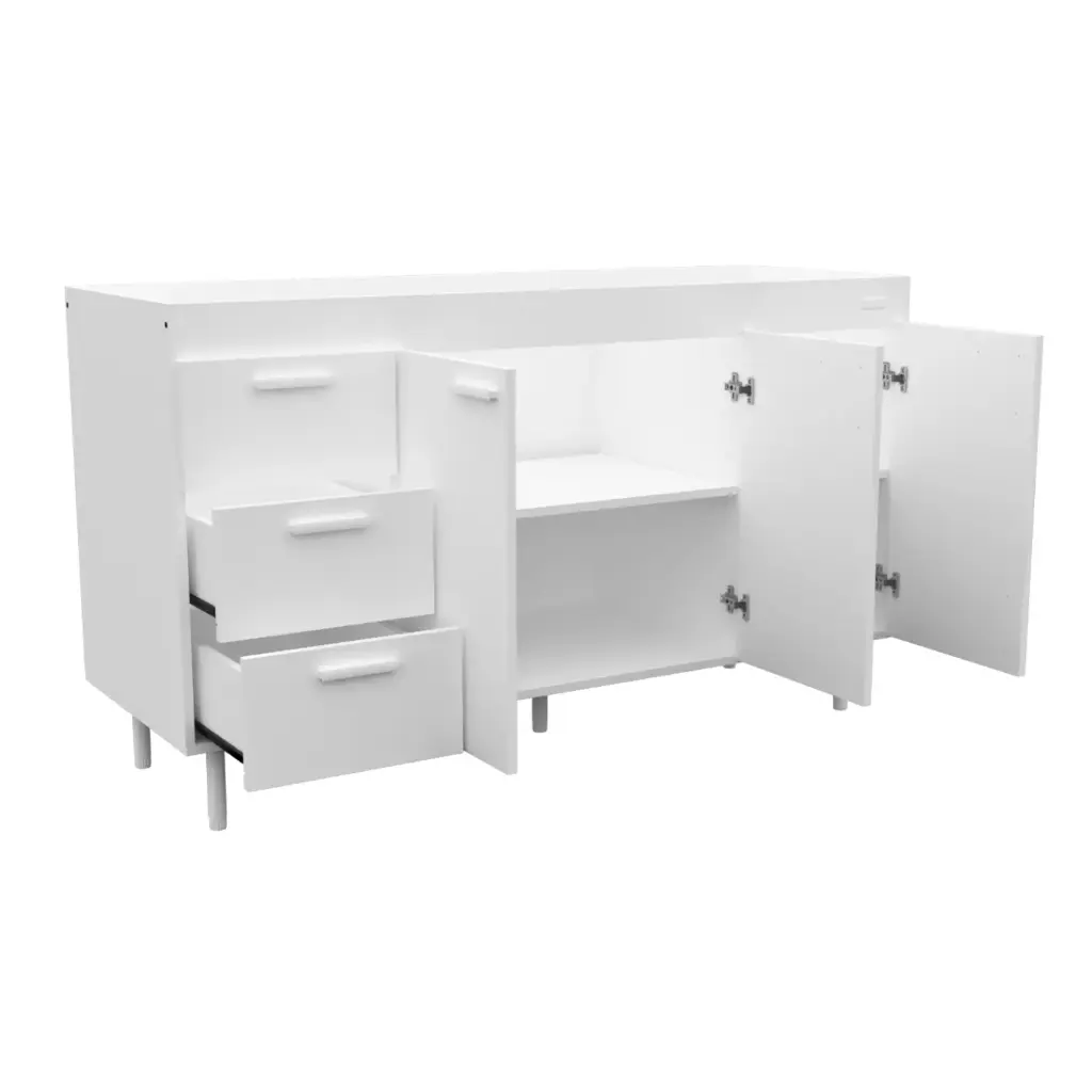 Bajo Mesada Sin Bacha Mueble Cocina Mosconi Express 1,40 Mts