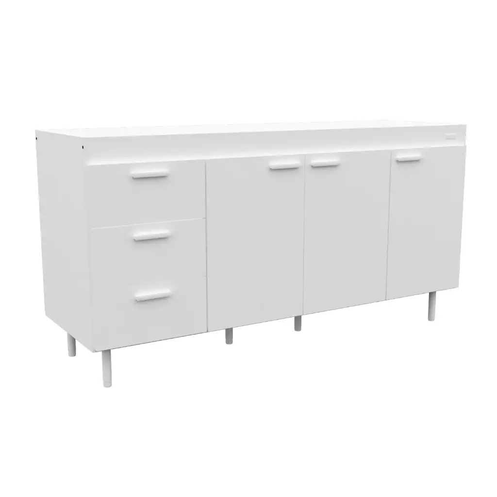 Bajo Mesada Sin Bacha Mueble Cocina Mosconi Express 1,60 Mts