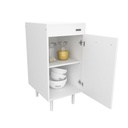 Módulo Bajo Mesada 40 Cm. Express Melamina Gabinete Cocina