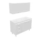 Combo Mueble De Cocina 1,20 Mts. Mosconi Sin Bacha