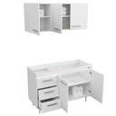 Combo Mueble De Cocina 1,20 Mts. Mosconi Sin Bacha