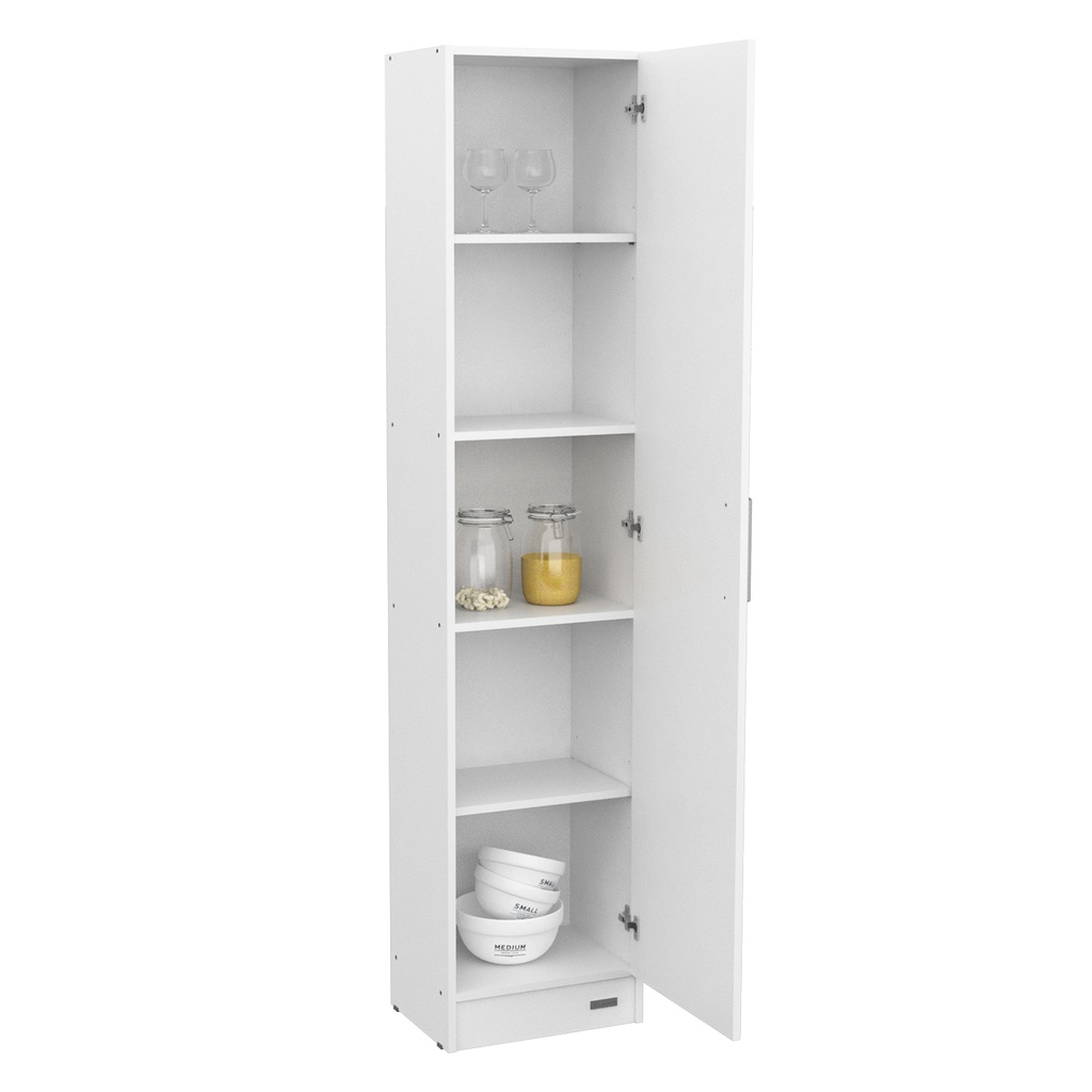 Despensero Organizador 1 Puerta 1,80 Mts. Mueble De Cocina