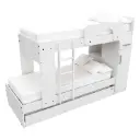 Cama Cucheta Blanca Superpuesta Mosconi Dormitorio Infantil