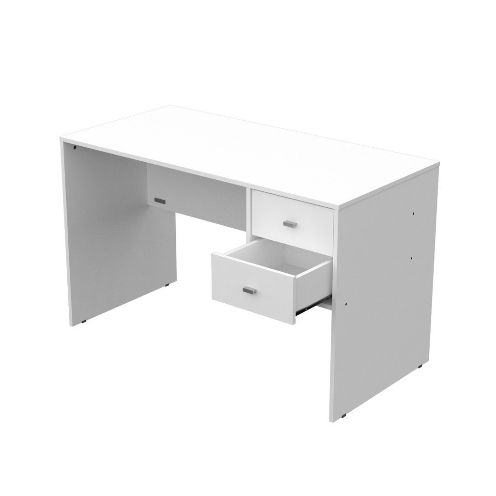 Escritorio Classic Mueble Pc 2 Cajones Oficina Mesa Estudio