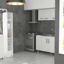 Mueble Organizador 1,80 Mts. Columna Con Estantes Melamina