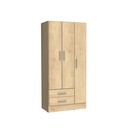 Ropero Placard 3 Puertas Mosconi Express 2 Cajones