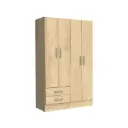 Ropero Placard 4 Puertas Mosconi Express 2 Cajones