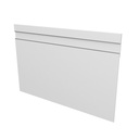 Respaldo Sommier 2 Plazas Nature Melamina 1,80 Mts. Mosconi