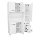 Aparador De Cocina 1,20 Mts. Mueble Organizador Melamina
