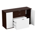 Bahiut Vajillero Geek Puertas Y Cajones Melamina Rack Tv