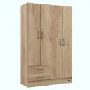 Placard 4 Puertas 2 Cajones Pack