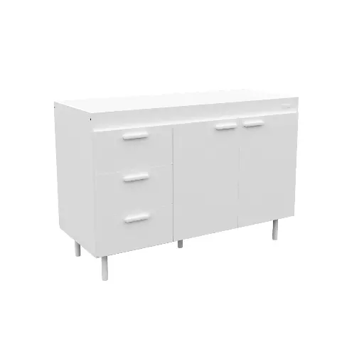 Bajo Mesada Sin Bacha Mueble Cocina Mosconi Express 1,20 Mts