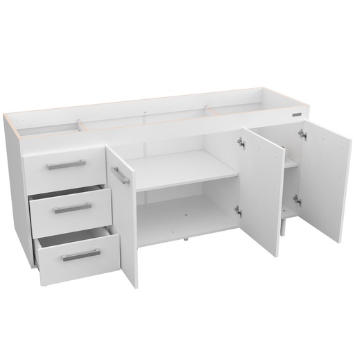 Bajo Mesada Sin Bacha Mueble Cocina Mosconi Express 1,60 Mts