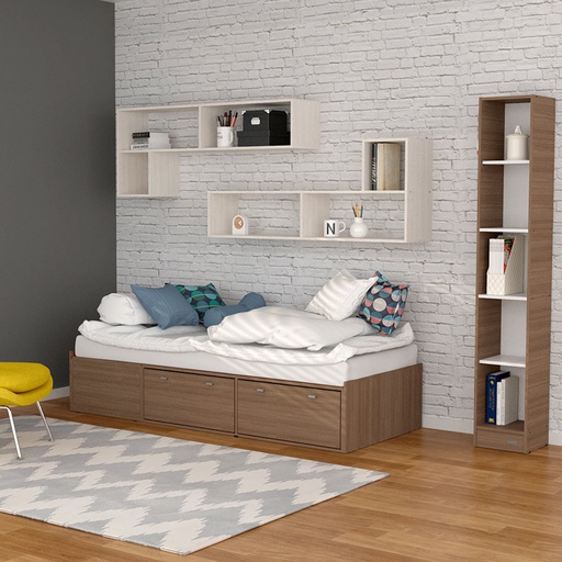 Mueble Rack Tv Led Mosconi Módulo L Combinable Living