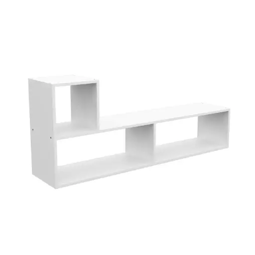 Mueble Rack Tv Módulo L Combinable Living