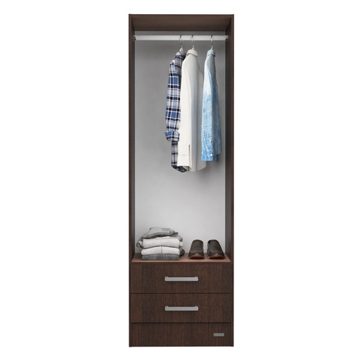 Placard Ropero 2 Puertas Melamina Mosconi Dakar