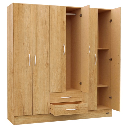 Placard 6 Puertas 2 Cajones Pack